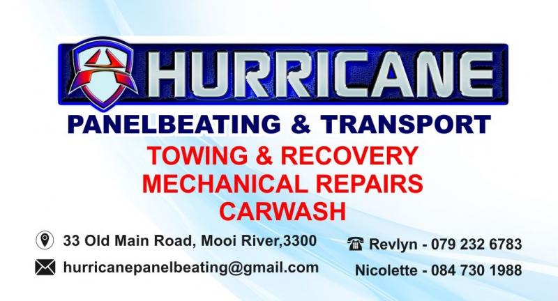 Hurricane Towing & Panelbeating Services - Service suspended  in Directory