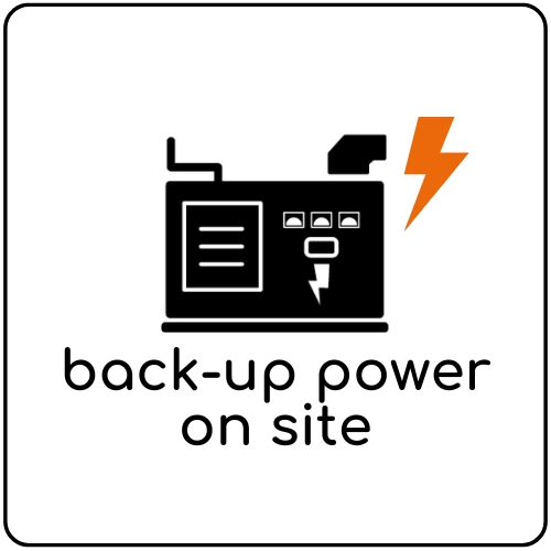 Back-up Power On Site